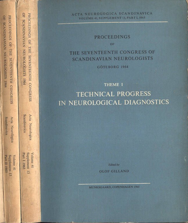 Proceedings of the seventeeth congress of scandinavian neurologists Theme I …
