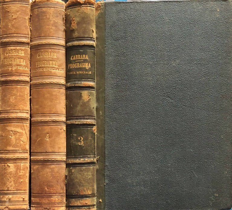 Programma parte speciale vol III,IV,V