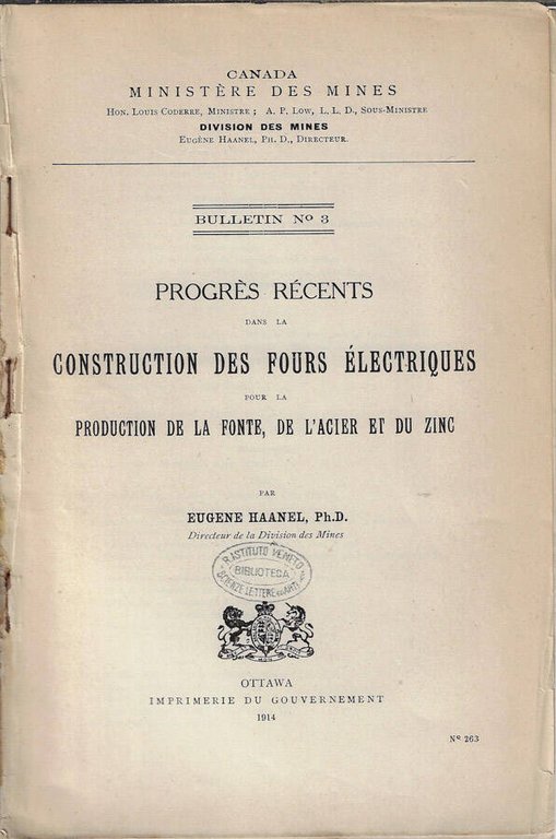 Progrès récents dans la construction des fours électriques pour la …