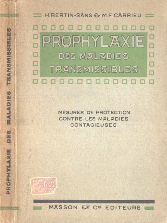Prophylaxie des maladies transmissibles