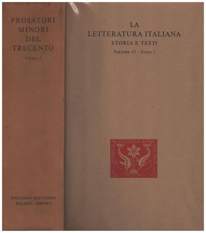 Prosatori minori del trecento - Tomo I