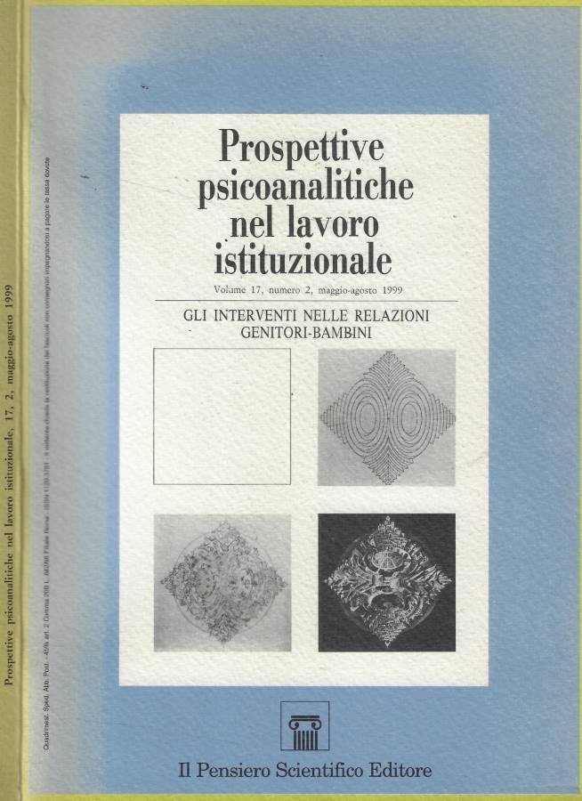 Prospettive psicoanalitiche nel lavoro istituzionale n. 2 1999 | Immagine principale