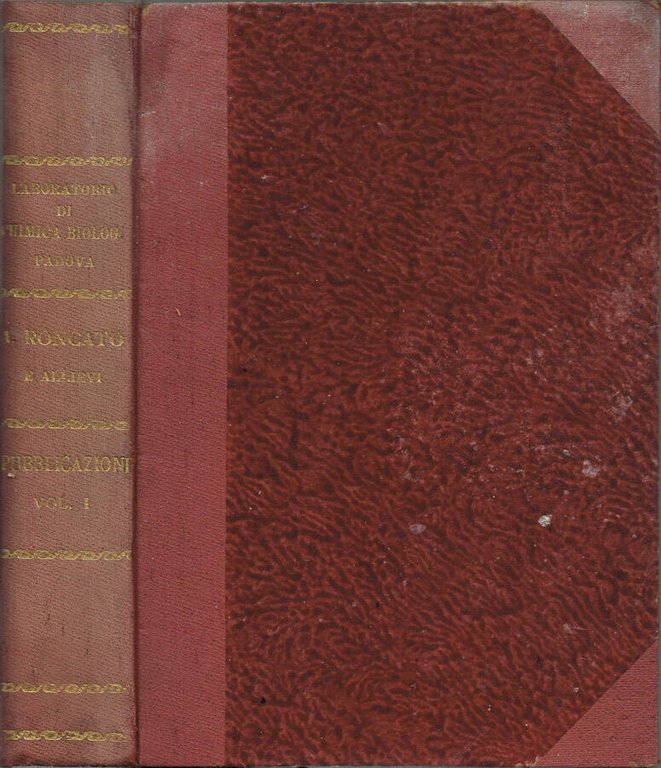 Pubblicazioni del Laboratorio di Chimica Biologica