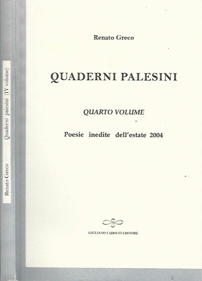 Quaderni palesini - Quarto volume