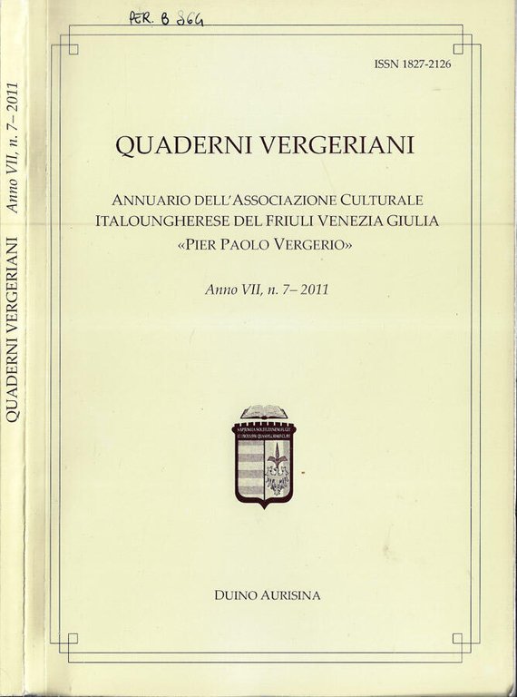Quaderni vergeriani N. 7 anno 2011 | Immagine Gallery 2