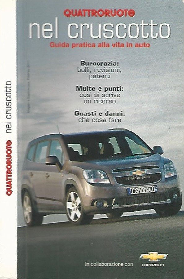 Quattroruote nel cruscotto