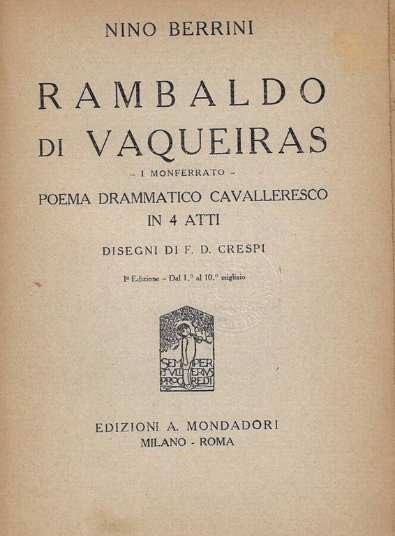 Rambaldo di Vaqueiras | Immagine Gallery 2