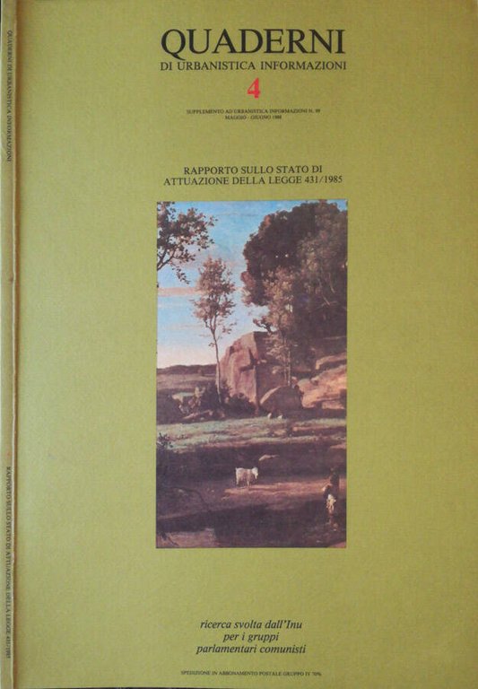 Rapporto sullo stato di attuazione della legge 431/1985