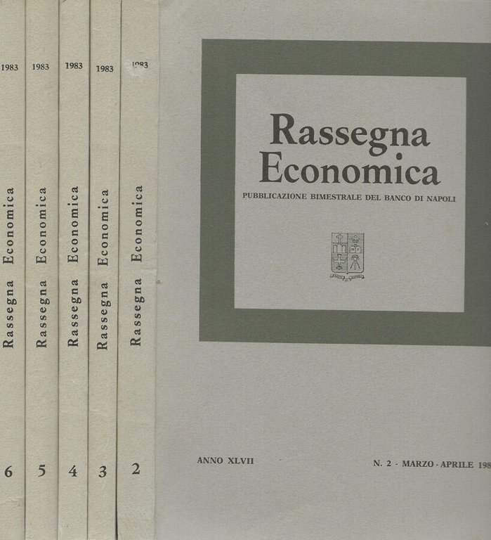 Rassegna Economica 2,3,4,5,6 Anno XLVII 1983 | Immagine Gallery 2