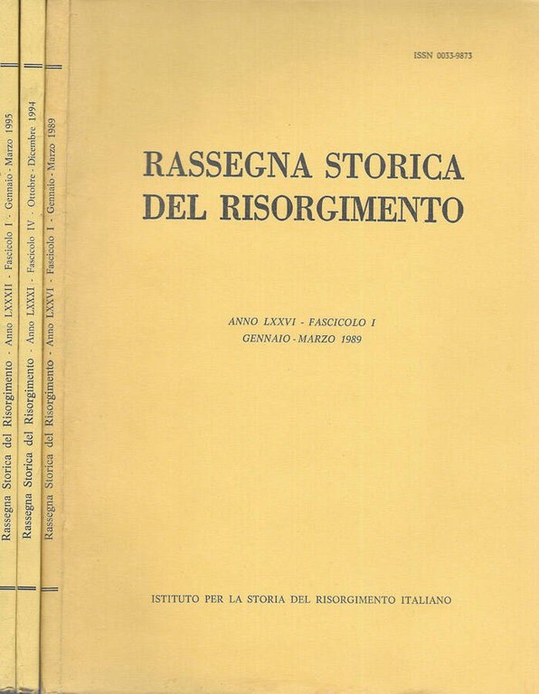 Rassegna storica del risorgimento