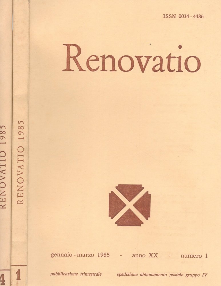 Renovatio 1985