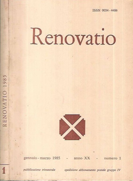 Renovatio 1985