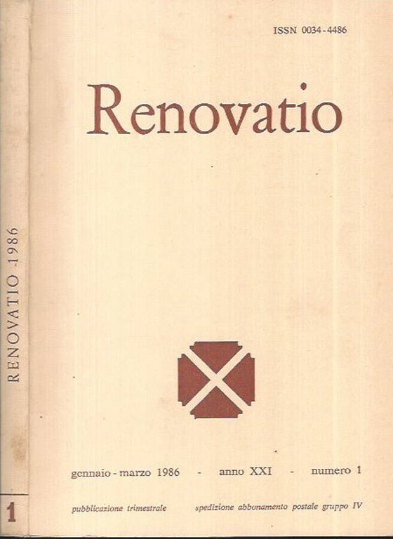 Renovatio 1986