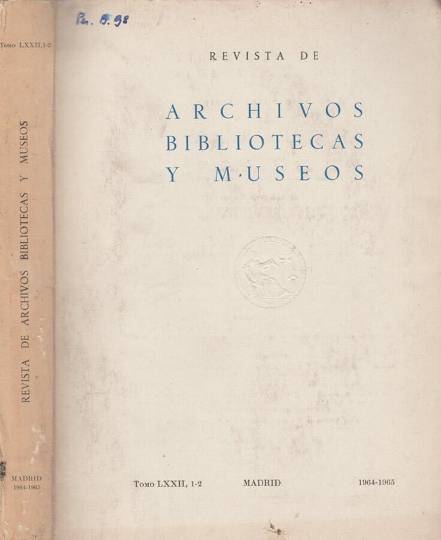 Revista de Archivos Bibliotecas y Museos | Immagine Gallery 2