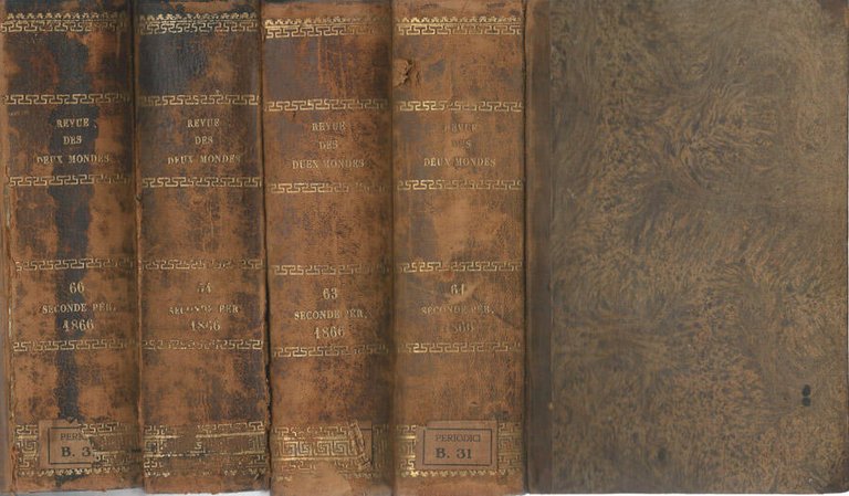 Revue des Deux Mondes 1866 - Tomo 61-63-64-66