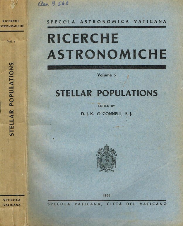 Ricerche astronomiche. Stelle populations. Vol.5, 1958 | Immagine Gallery 2