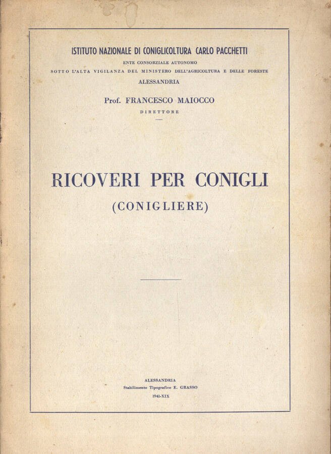 Ricoveri per conigli