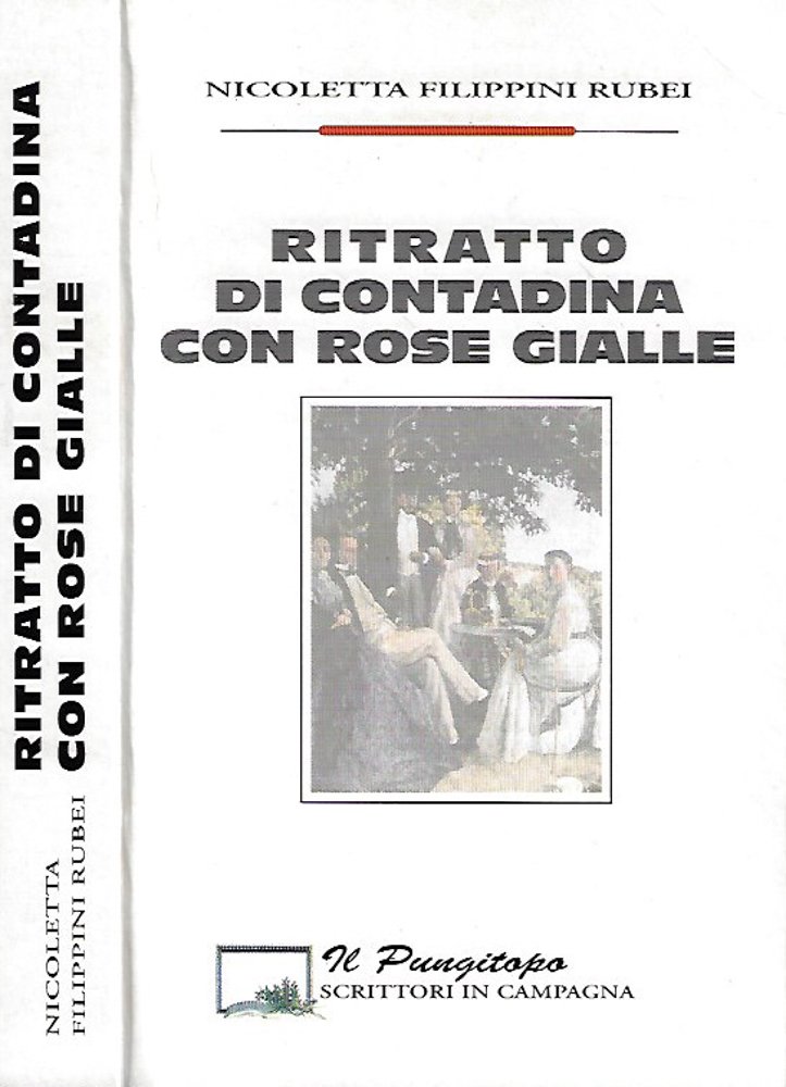 Ritratto di contadina con rose gialle
