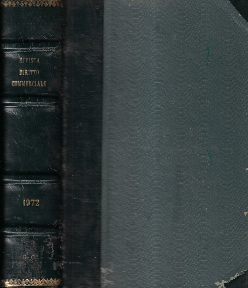 Rivista del diritto commerciale e del diritto generale delle obbligazioni …