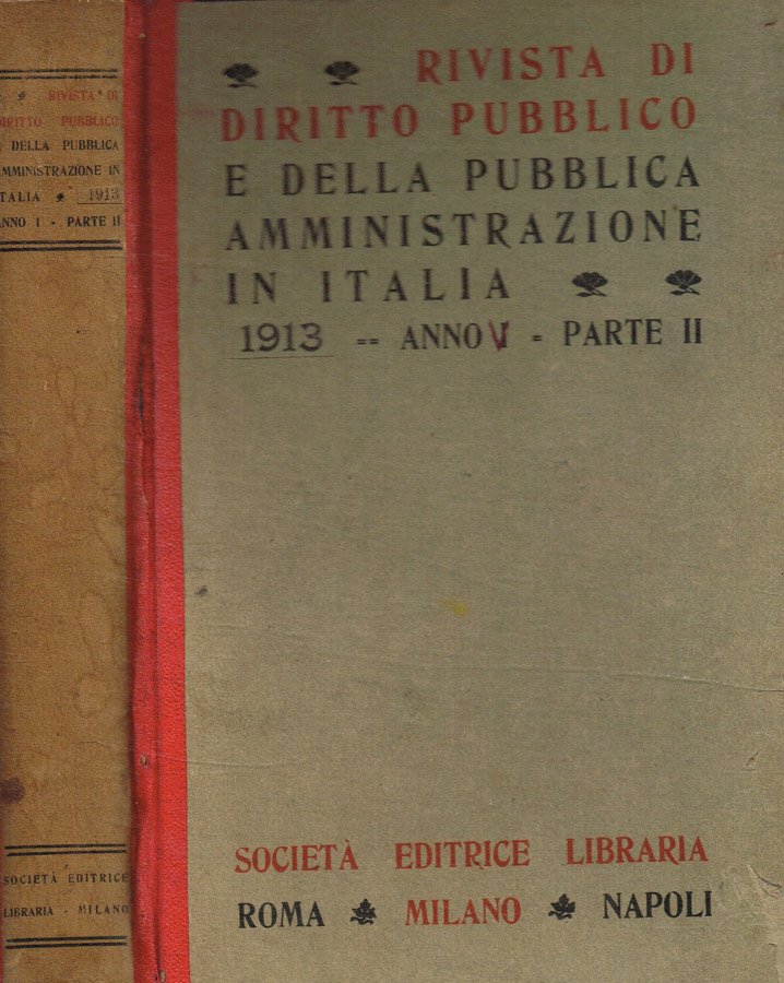 Rivista di diritto pubblico e della pubblica amministrazione in italia. …