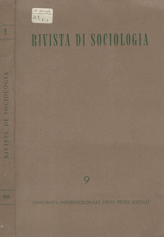 Rivista di sociologia