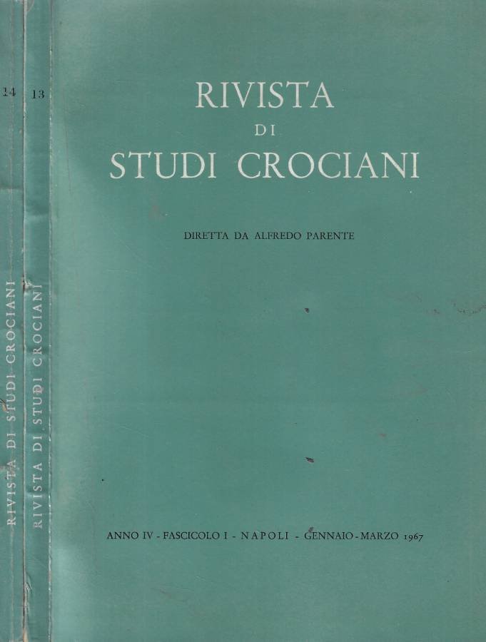 Rivista di studi Crociani fasc. I-II Anno 1967