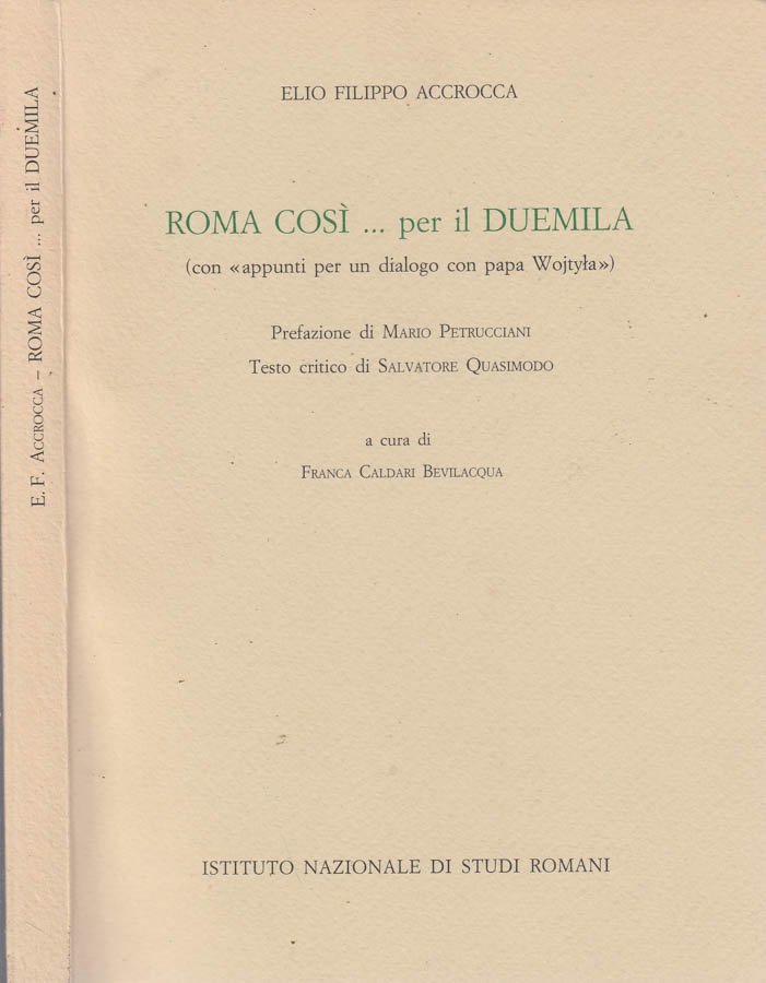 Roma così per il duemila | Immagine principale