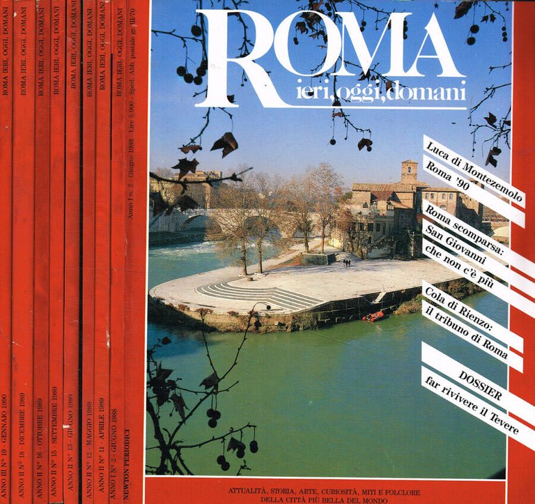Roma ieri, oggi, domani. N.2, giugno 1988. N.11, 12, 13, … | Immagine Gallery 2