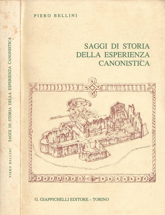 Saggi di storia della esperienza canonistica