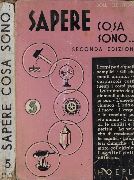 Sapere cosa sono…. 5- Chimica