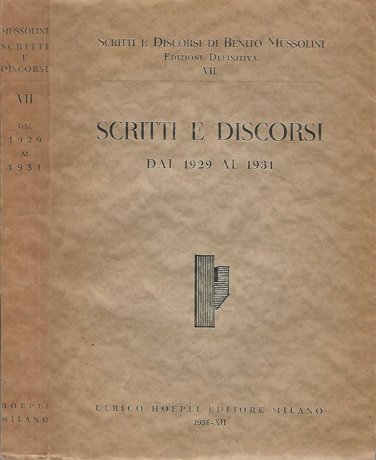 Scritti e discorsi