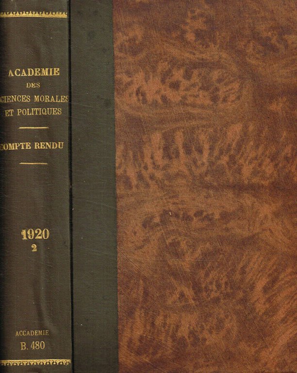 Séances et travaux de l'académie des sciences morales et politiques. …