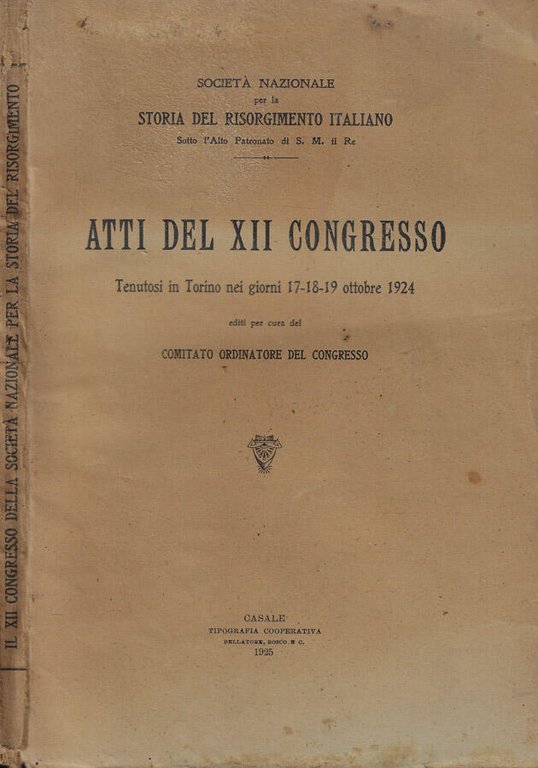 Società Nazionale per la Storia del Risorgimento Italiano- Atti del … | Immagine Gallery 2