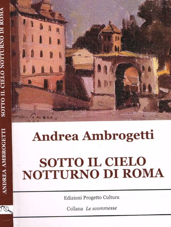 Sotto il cielo notturno di Roma