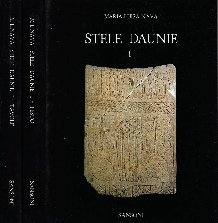 Stele Daunie I (Testo e Tavole) [Due Volumi] | Immagine principale