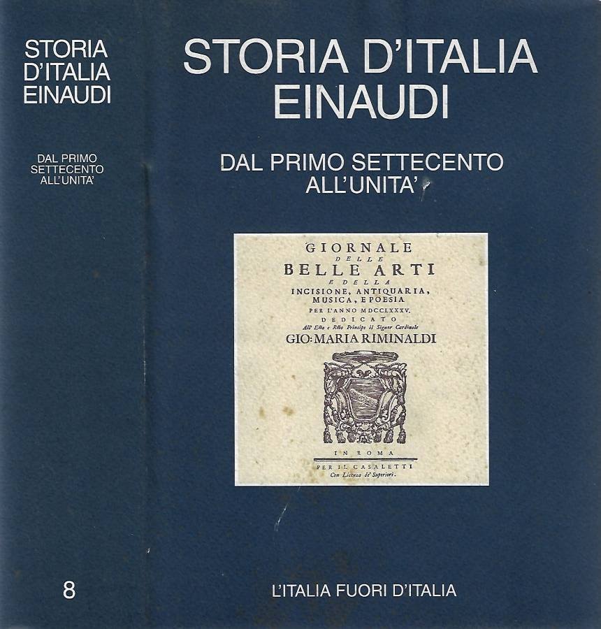Storia d'Italia Einaudi | Immagine principale