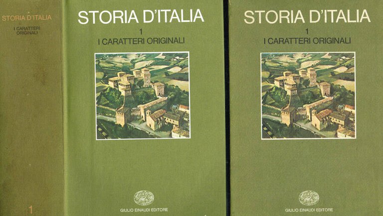 Storia d'Italia. I caratteri originali vol.I