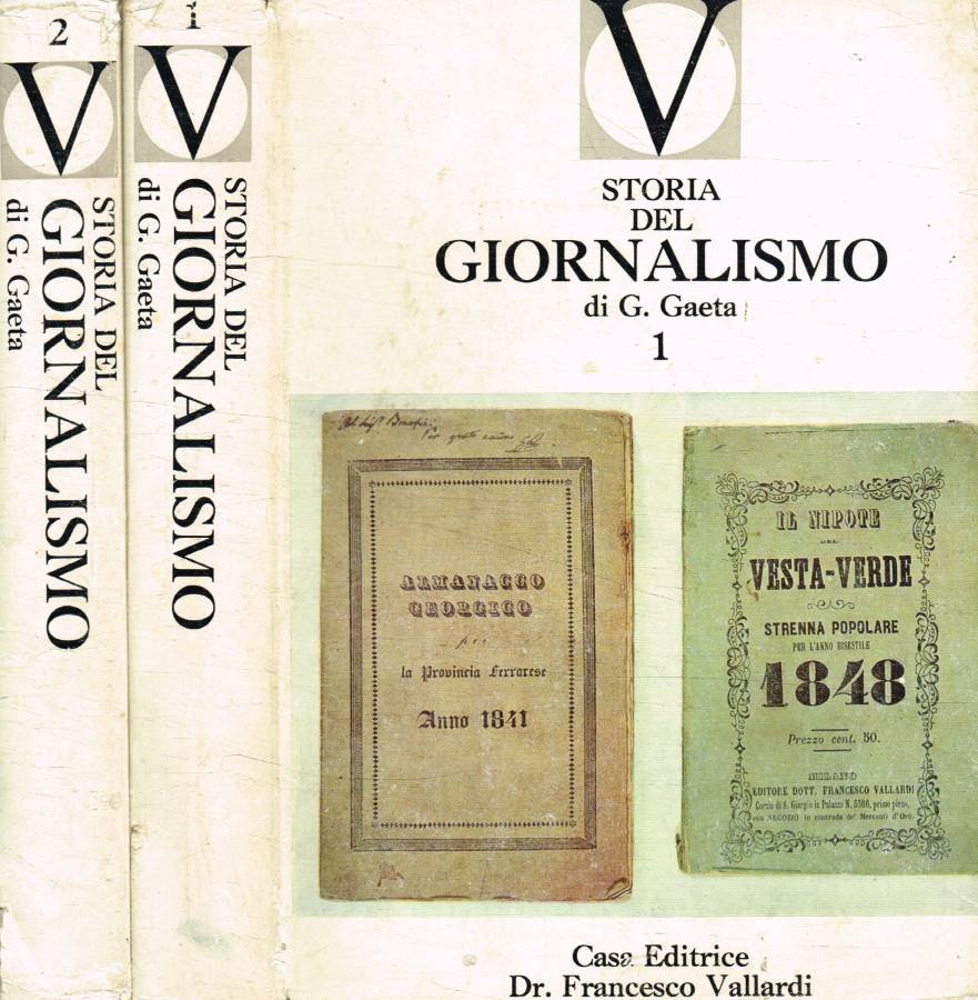 Storia del giornalismo 2voll. | Immagine principale