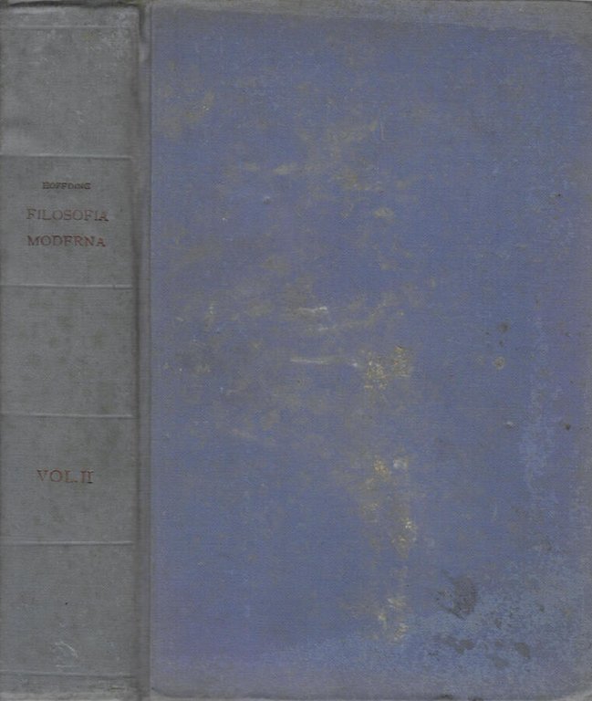 STORIA DELLA FILOSOFIA MODERNA