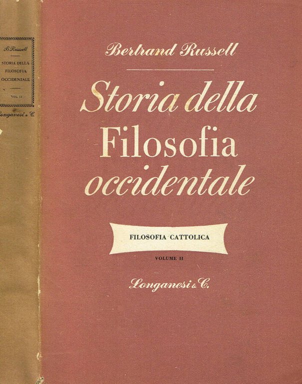 STORIA DELLA FILOSOFIA OCCIDENTALE VOL.II