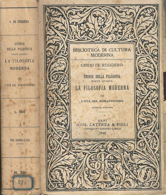 Storia della filosofia Parte IV