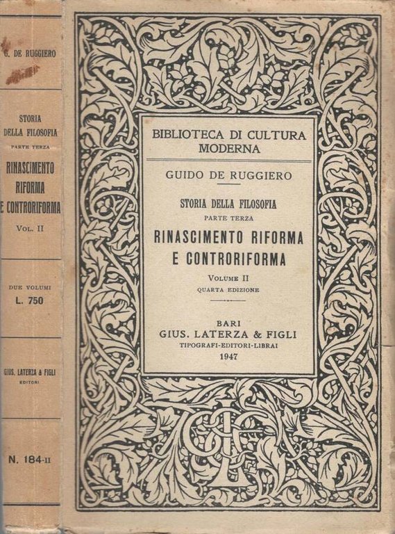 Storia della filosofia, parte terza