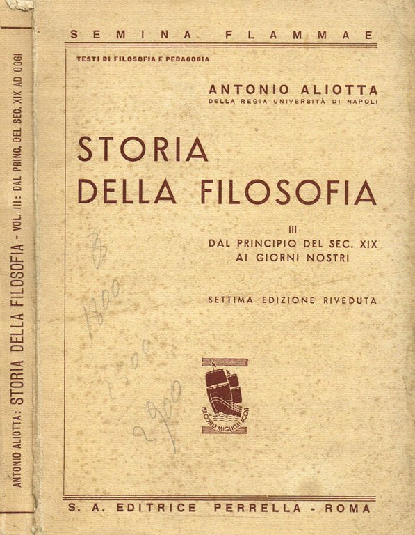 Storia della filosofia vol.III