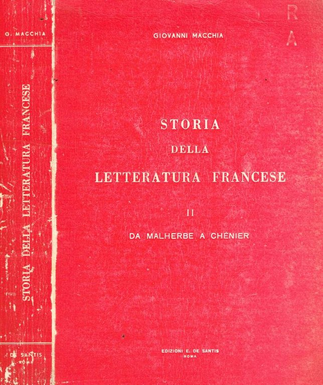 Storia della letteratura francese vol.II