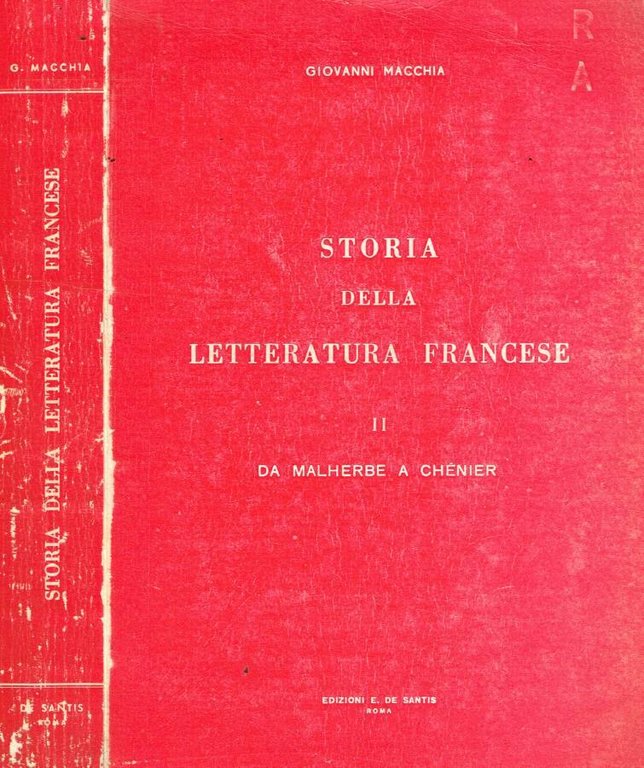 Storia della letteratura francese vol.II