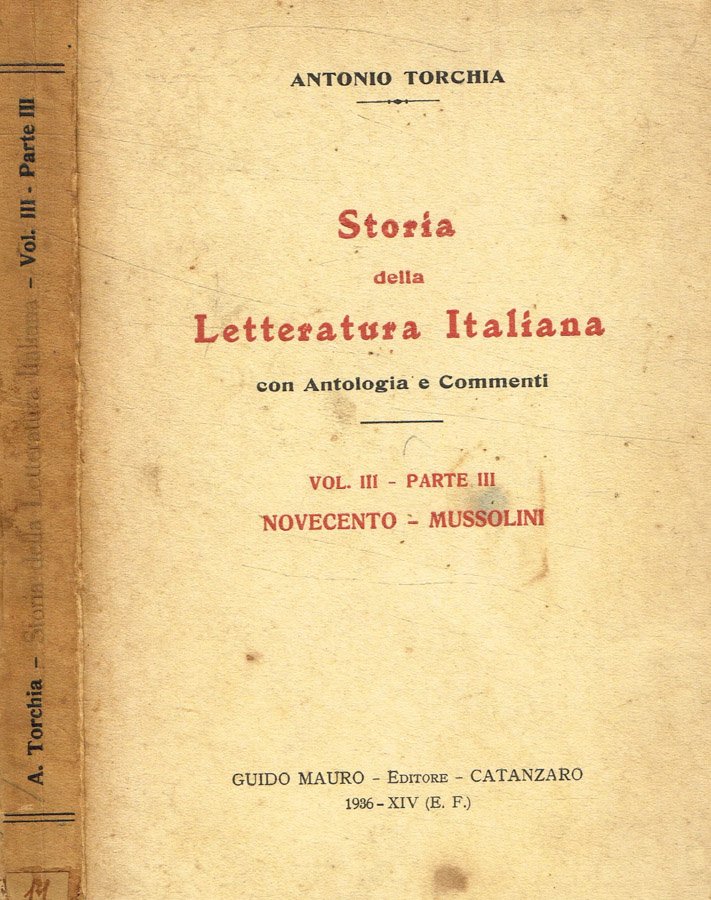 Storia della letteratura italiana con antologia e commenti. Vol.III parte …