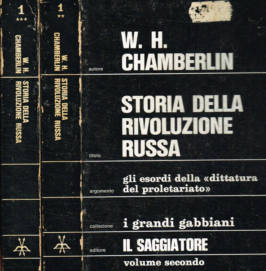 Storia della rivoluzione russa vol.II III