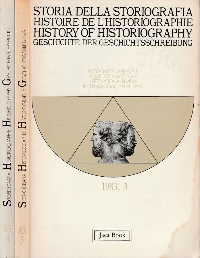 Storia della storiografia anno 1983 n 3,4 | Immagine principale