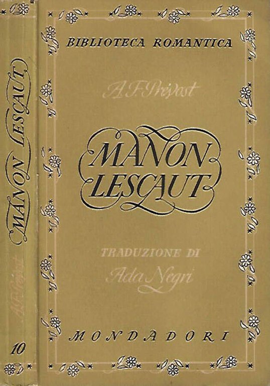 Storia di Manon Lescaut e del cavaliere di Grieux
