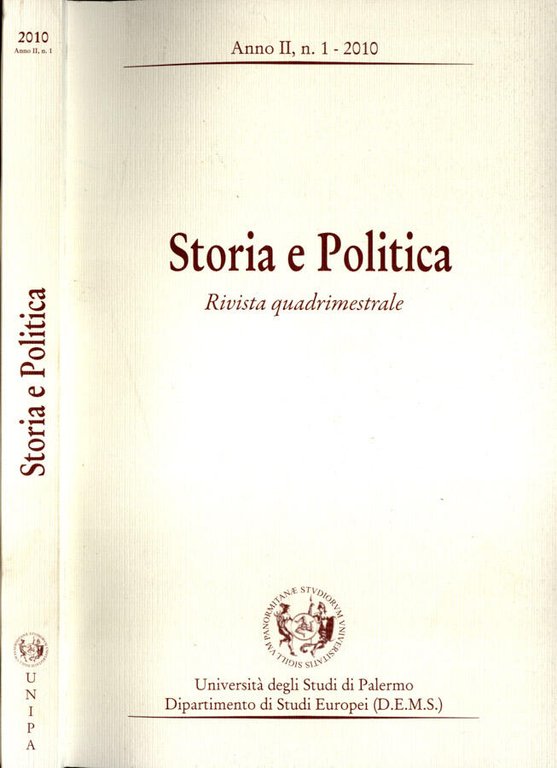Storia e Politica Anno II, n. 1 | Immagine Gallery 2